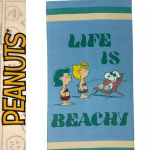 Peanuts Life's A Beach Oversized Beach Towel
